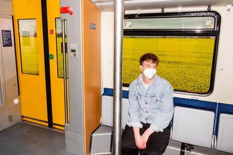 9 Euro Ticket Fahrt im Regionalexpress