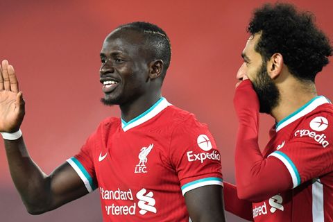 Sadio Mané (l.) und sein kongenialer Sturmpartner Mohamed Salah