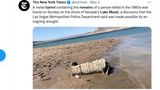 Lake Mead Leiche Fass
