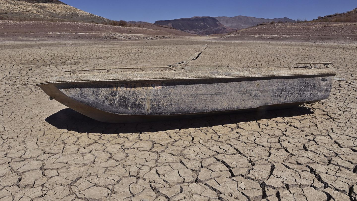 Lake Mead Wrack von Schiff