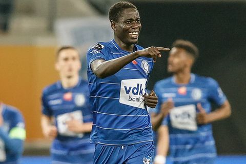 Kenya defender Joseph Okumu of KAA Gent.