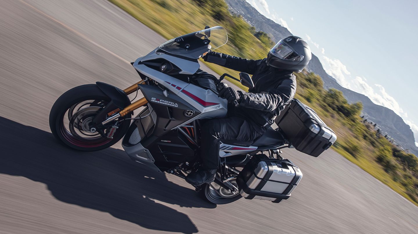 Energica Experia unterwegs