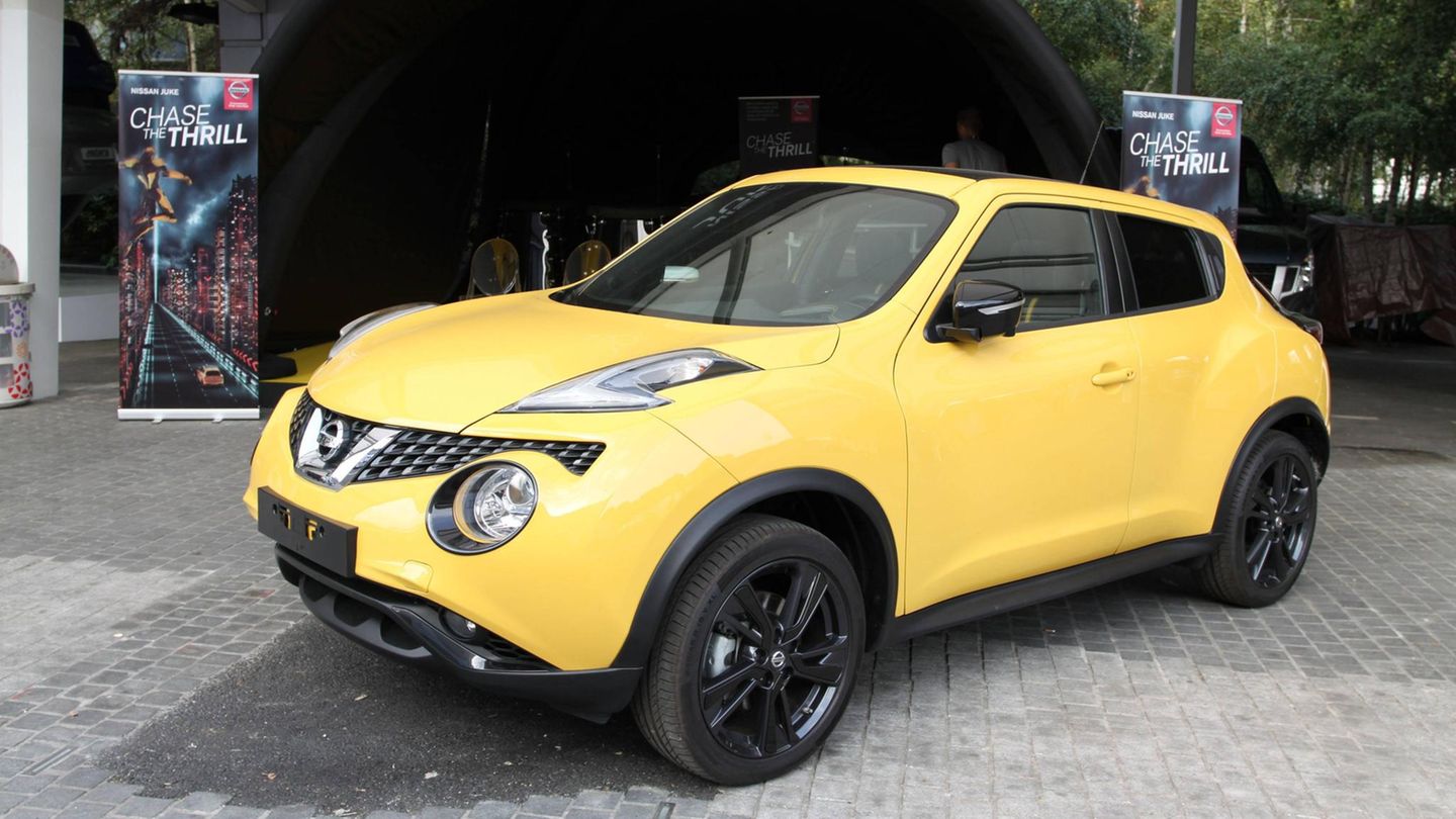 Bei Nissan hielt man den Juke für eine gute Idee. Er wirkt auch in anderen Farben nicht ansprechender.