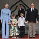 Charlène und Albert von Monaco