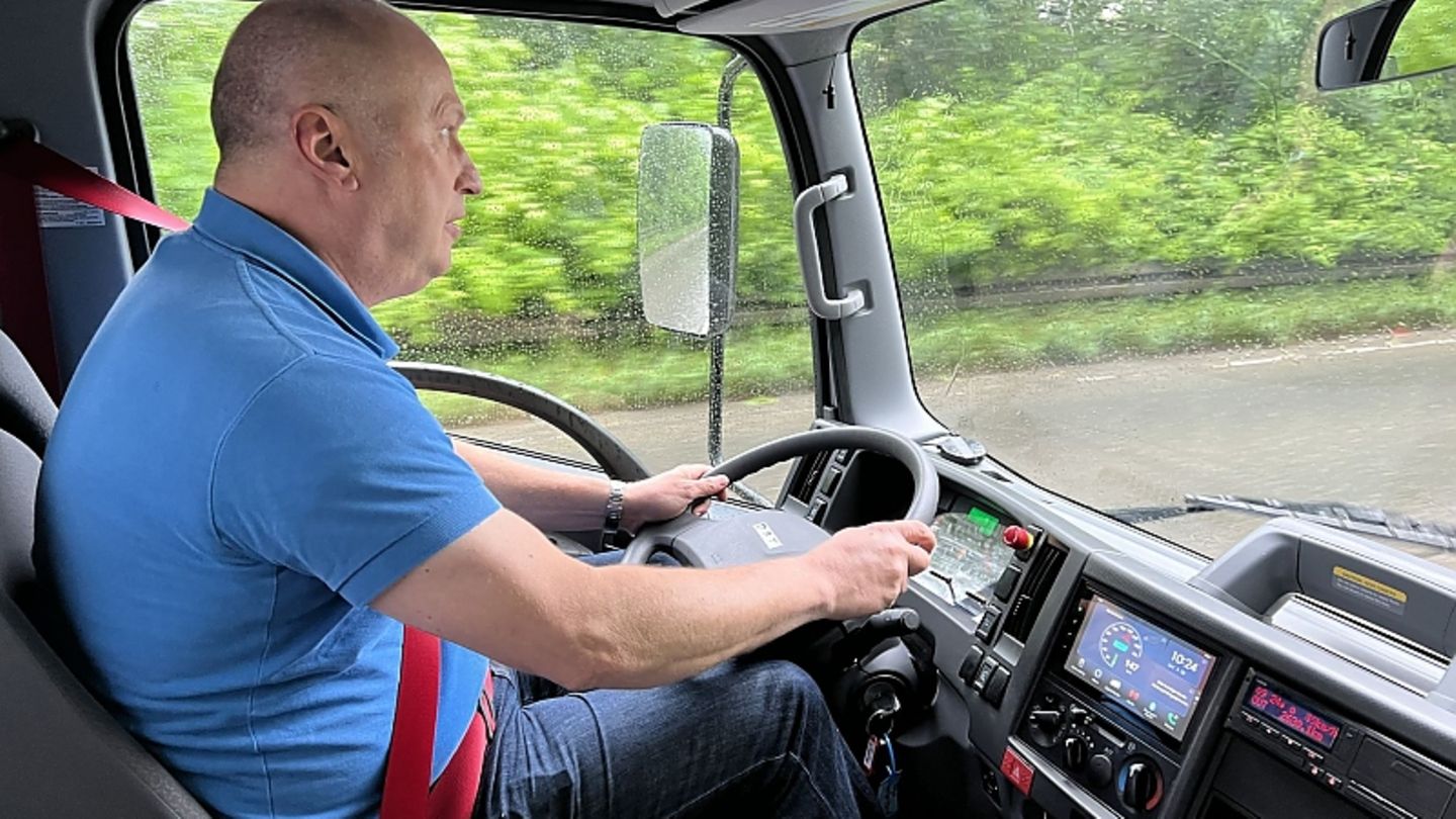 Driving report Bax electric transporter: The axis is itself