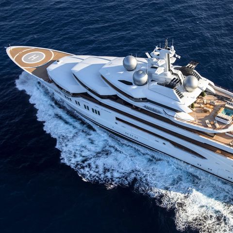 Yacht "Amadea" von Suleiman Abusaidowitsch Kerimow