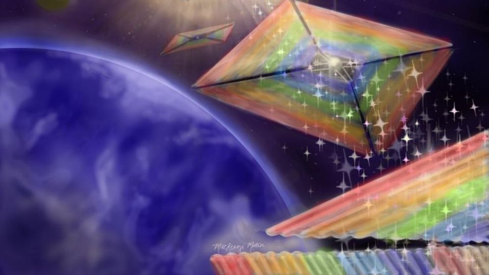 Weltall: Sonnensegel als Zukunft der Raumfahrt? Nasa entwickelt neues Antriebssystem Weltall: Sonnensegel als Zukunft der Raumfahrt? Nasa entwickelt neues Antriebssystem