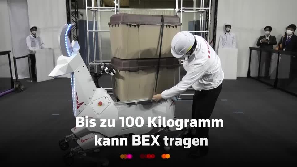 Video: Roboter in Japan - BEX in tragender Funktion