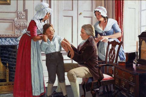 Edward Jenner, Erfinder der Pockenimpfung