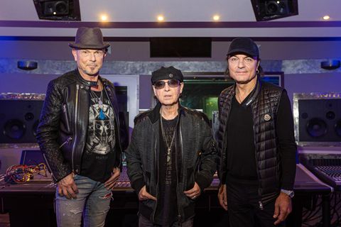 Die Scorpions im Studio