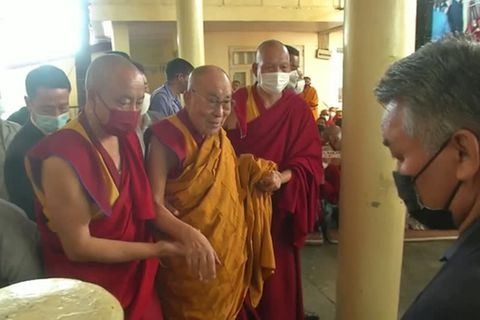 Video: Dalai Lama: Erste Predigt seit zwei Jahren