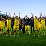 Ukraine Sieg Mannschaft