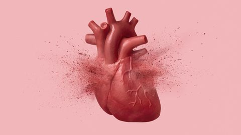 Ärzte können gebrochene Herzen auf dem Ultraschall erkennen