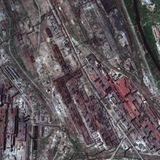 Ukraine-Krieg: Luftaufnahme des Azovstal-Werks in Mariupol
