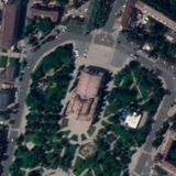 Ukraine-Krieg: Luftaufnahme des Drama-Theaters von Mariupol