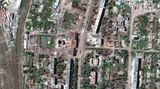 Ukraine-Krieg: Luftaufnahme von Popasna