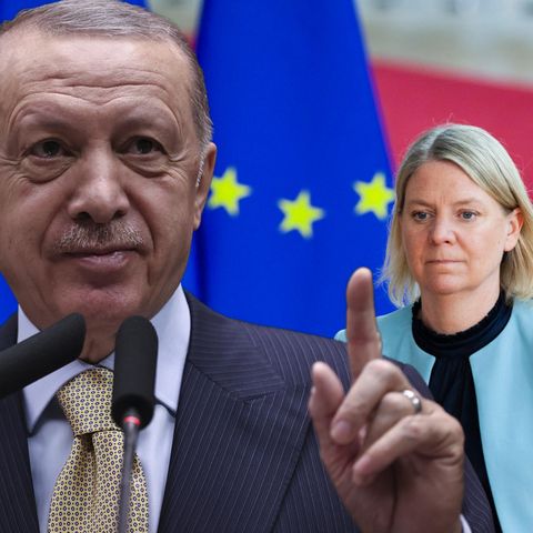 Magdalena Andersson und Erdogan