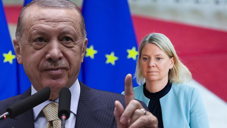 Magdalena Andersson und Erdogan