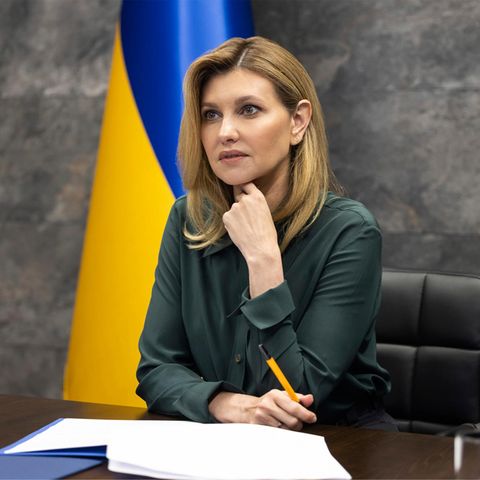 Ukraines Präsidentengattin Olena Selenska
