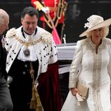 Prinz Charles und seine Frau Camilla. Da die Queen den Gottesdienst kurzfristig aus gesundheitlichen Gründen absagen musste, kommt dem Thronfolger nun die Rolle ihres Vertreters zu.