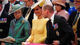 Den Gottesdienst verfolgten William und Kate aus der ersten Reihe, platziert neben Prinzessin Anne, der 71-jährigen Tochter der Queen.
