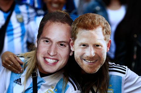 Prinz William und Prinz Harry