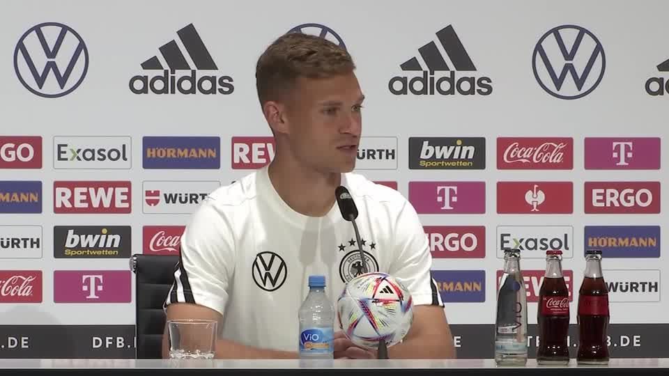 Video: Kimmich: Spiele, in denen es um etwas geht Video: Kimmich: Spiele, in denen es um etwas geht