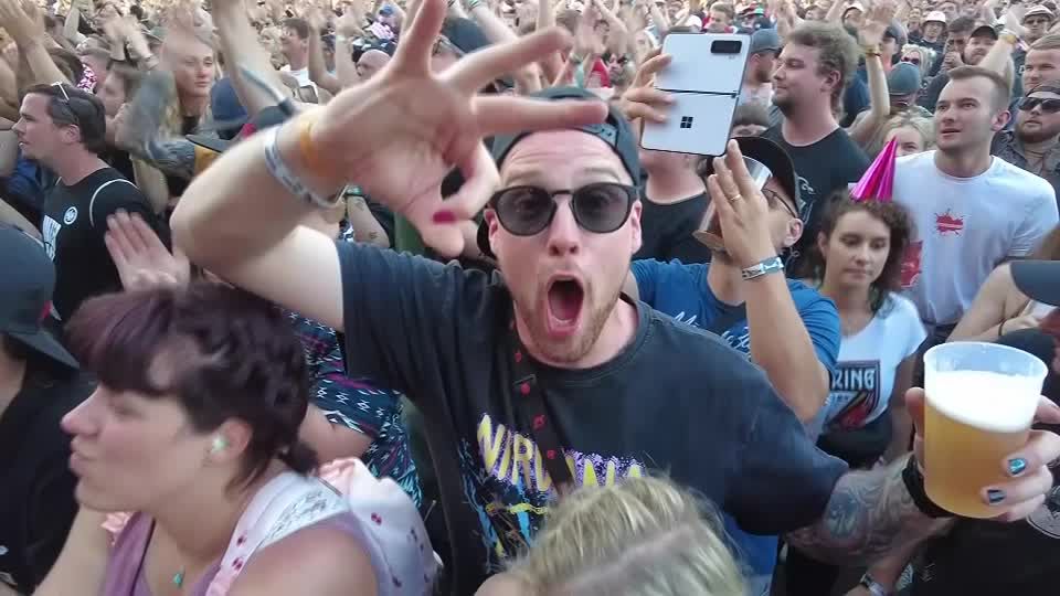 Video: Tanzen und Gemeinschaft - Rock am Ring nach Pandemiepause ausverkauft
