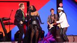 Simon Le Bon of Duran Duran, Ms Banks und Nile Rodgers