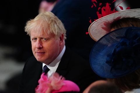 Im Zentrum der Partygate-Affäre: der britische Premierminister Boris Johnson