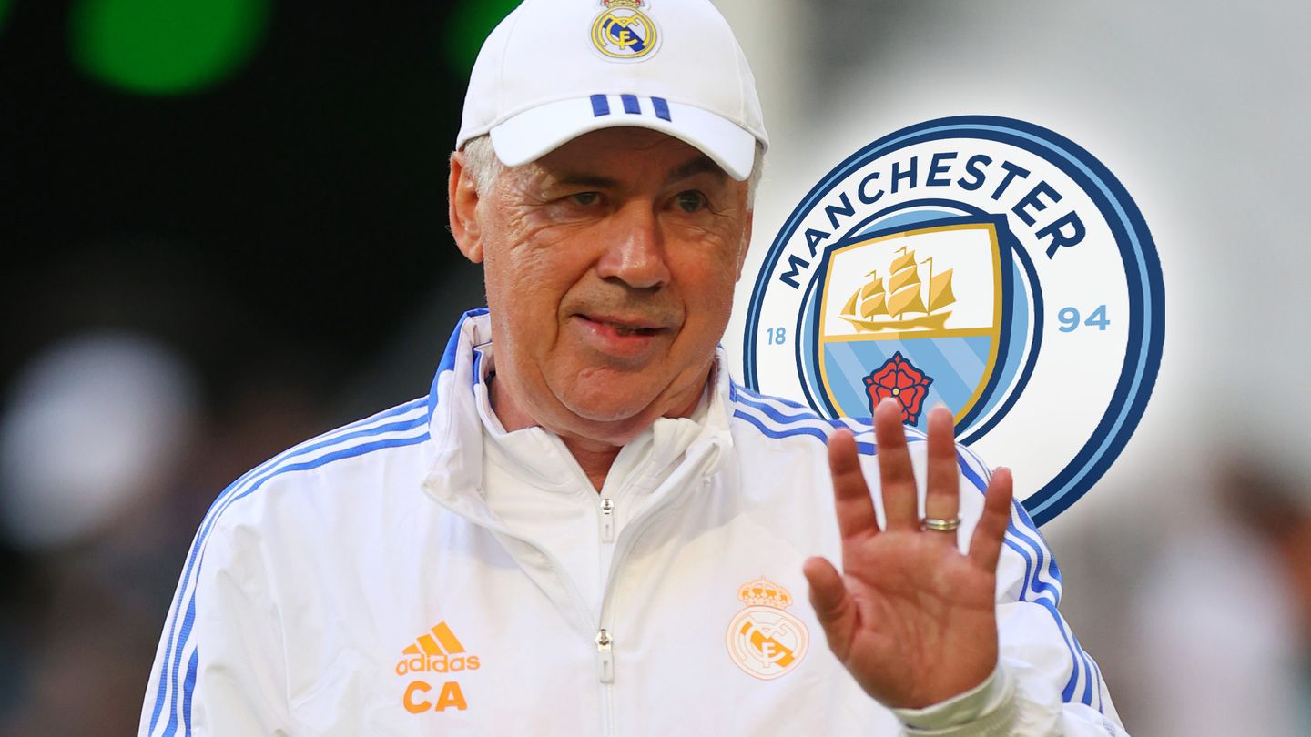 Carlo Ancelotti Real Madrid Manchester City