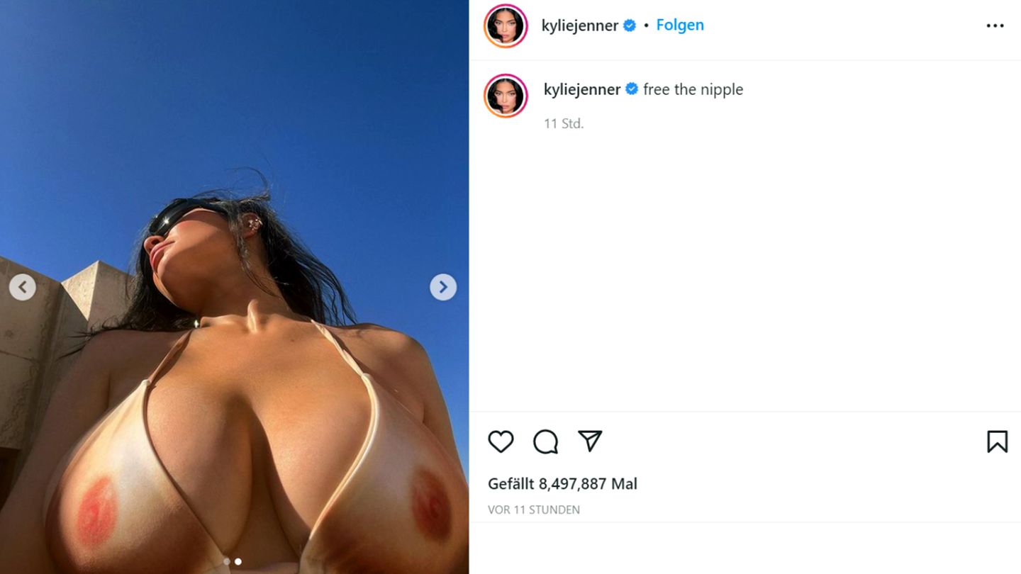 Vip News: "Free the nipple": Kylie Jenner trägt provokanten Bikini von Jean Paul Gaultier