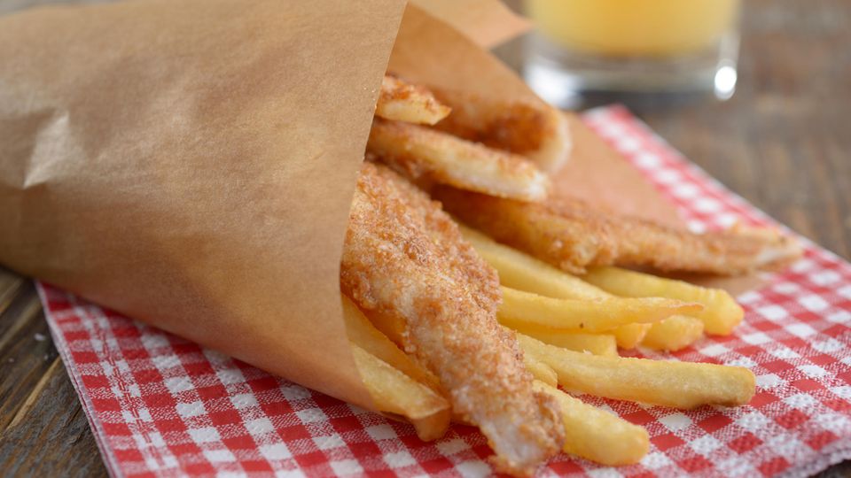 Eine Tüte Fish'n'Chips