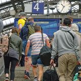 Hauptbahnhof in Köln.