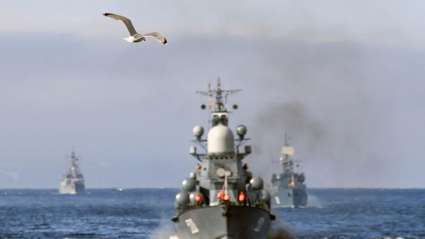 Ukraine-News: Parallel to the NATO exercise: Russia begins naval maneuvers in the Baltic Sea
