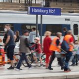 Hauptbahnhof in Hamburg