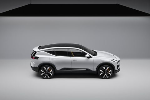 Der Polestar 3 in Seitenansicht