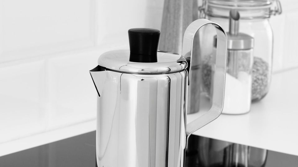 The "Metallisk" espresso maker 0.4l from Ikea The "Metallisk" espresso maker 0.4l from Ikea