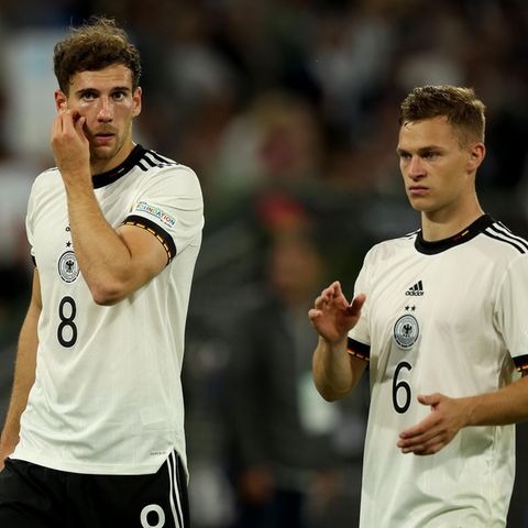 Ansprüche zurückschrauben: Leon Goretzka und Joshua Kimmich (r.)