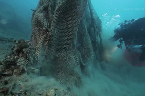 Video: 23 Tonnen Müll aus dem Mittelmeer geborgen