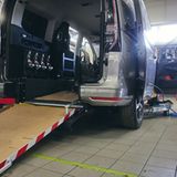 Der behindertengerechte Umbau eines Autos dauert bis 
zu 800 Stunden