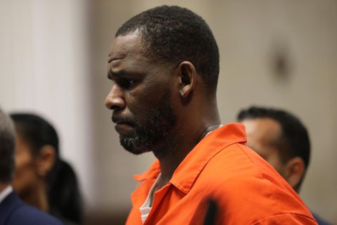 R. Kelly während des Prozesses