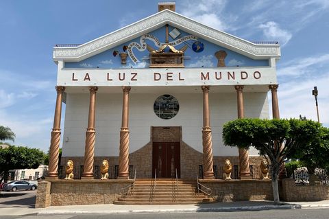 Ein Tempel der in Mexiko ansässigen Iglesia la Luz del Mundo in Los Angeles. Die Kirche hat nach eigenen Angaben rund fünf Millionen Anhänger weltweit