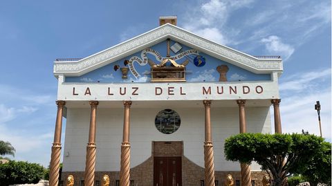 Ein Tempel der in Mexiko ansässigen Iglesia la Luz del Mundo in Los Angeles. Die Kirche hat nach eigenen Angaben rund fünf Millionen Anhänger weltweit