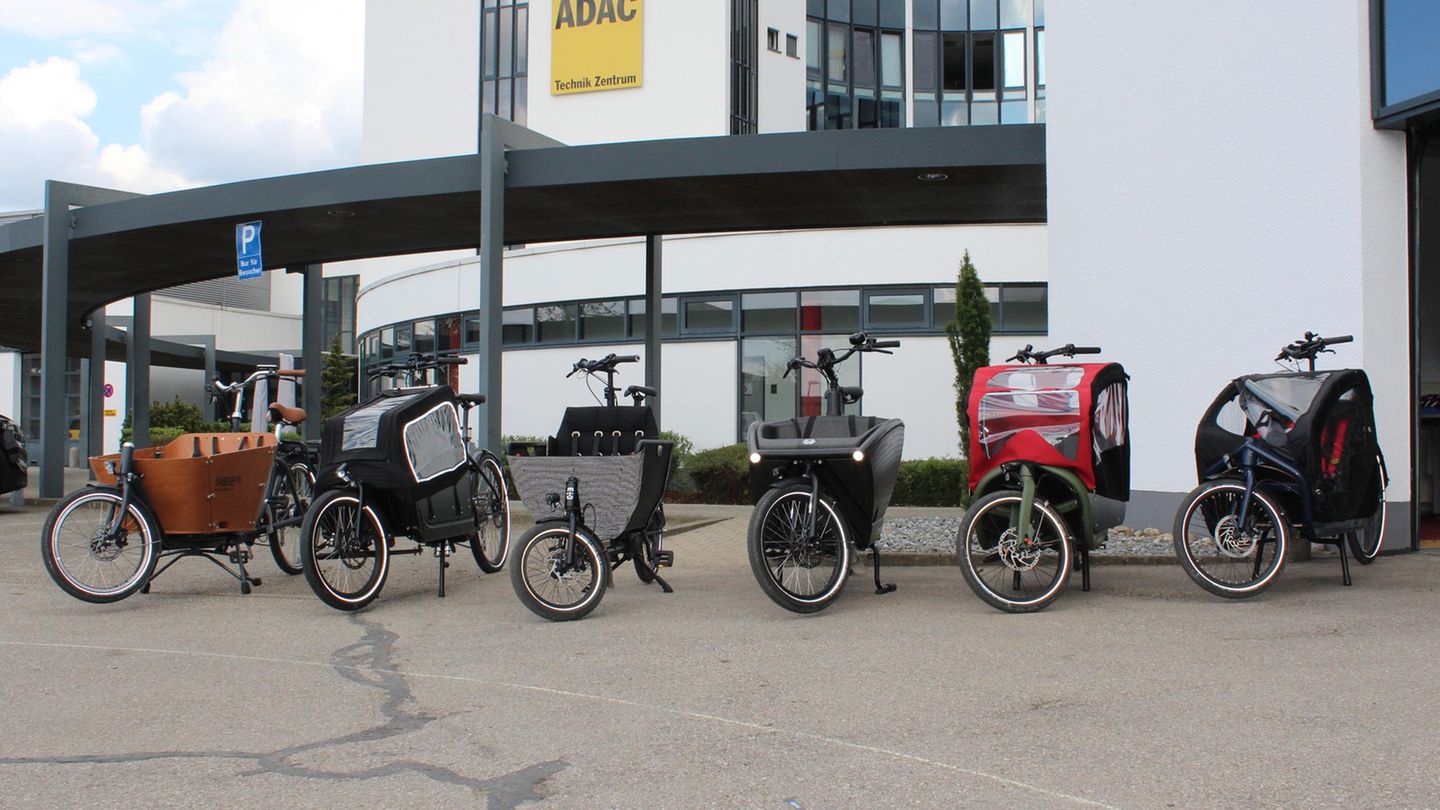 Die sechs Modelle aus dem Adac-Test.