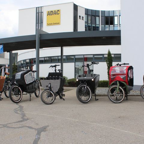 Die sechs Modelle aus dem Adac-Test.