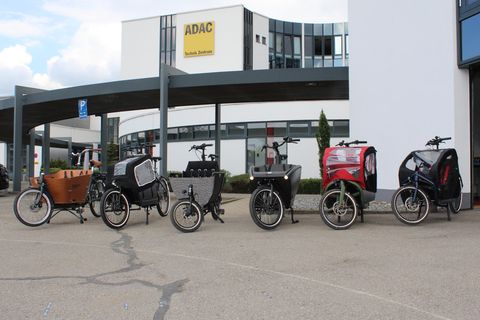 Die sechs Modelle aus dem Adac-Test.