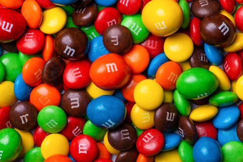 Bunte M&Ms