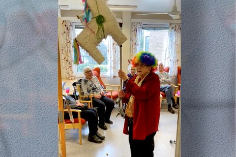 Witzige Videos: Seniorenheimbewohner gehen mit TikTok-Clips viral
