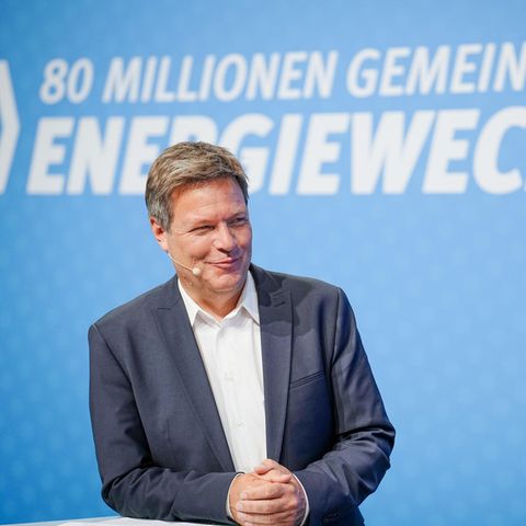 Robert Habeck stellt seine Kampagne "80 Millionen gemeinsam für Energiewechsel" vor